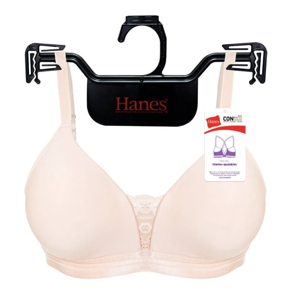 Brasier Hanes Intimates con Encaje Canela Talla 36B