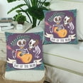 thumbnail image 2 of MKHERT Day of The Dead Party Throw Pillowcase Pillow Cover Cushion Couver 18x18 inch, Set of 2, 2 of 2