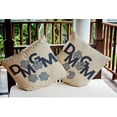 thumbnail image 2 of 20" x 20" Simply Daisy Dog Mom Indoor/Outdoor Pillow, Dusty Smoke Blue Qty 1, 2 of 6