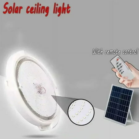 

Hot 60/500W Solar Ceiling Light Pendant Light Outdoor Indoor Solar-Power Lamp with Line Corridor Light Garden Decoration