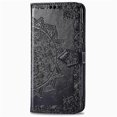 thumbnail image 2 of Funda OPPO Reno 4z 5g Funda Cartera De Cuero En Relieve Mandala Protección Magnética A Prueba De Golpes - Negro, 2 of 5