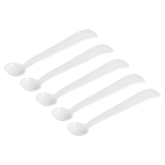 Uxcell Micro Spoons 2 Gram Measuring Scoop Plastic Round Bottom Mini Spoon 15 Pack