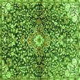 thumbnail image 1 of Ahgly Company Indoor Square Abstract Green Contemporary Area Rugs, 6' Square, 1 of 1