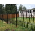 thumbnail image 3 of ALEKO Steel Fence Panel 8 x5 ft Venice Style Yard Garden Privacy, 3 of 8