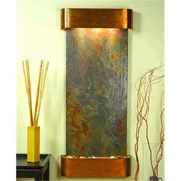 Adagio IFR1004 Inspiration Falls - Rajah Natural Slate Wall Fountain