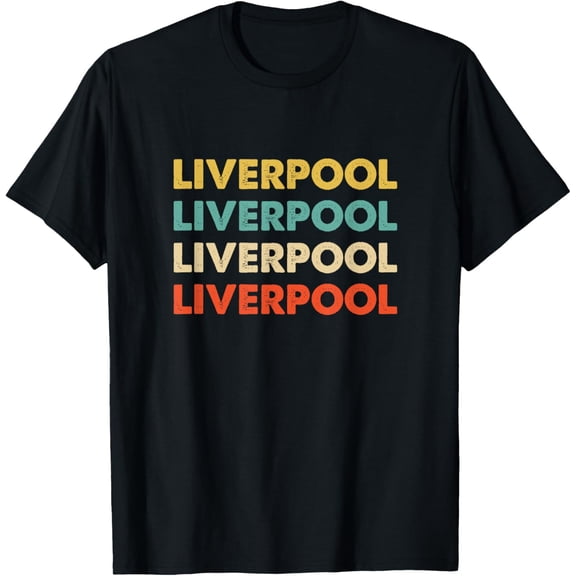 t-shirt Liverpool England Shirts & Gifts mens,black,women,funny,journey,Crew Neck, Short Sleeve,custom clothing patterns.gift