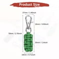 thumbnail image 3 of Tiradores de Cremallera de Paracord [4PCS] - Llavero de Cuerda de Paracord para Equipaje y Mochila y Chaqueta - [Verde Oscuro], 3 of 6