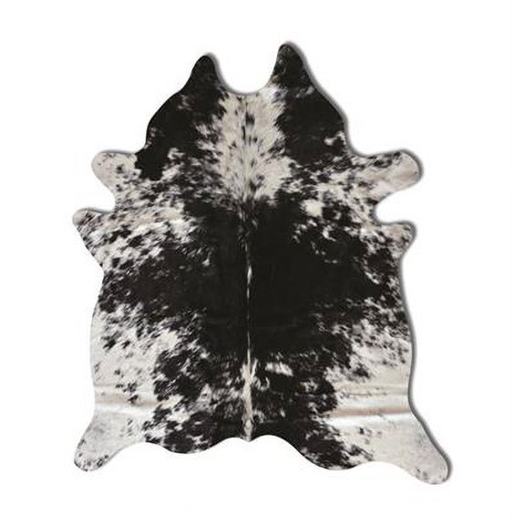 Home Decor Kobe Cowhide Rug | 1-Piece | S & p black/white | 5'x7'