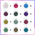 thumbnail image 2 of Chameleons Longan Shadows Powder Metal Photosensitive Variable Highlight Glitter 12 Colors, 2 of 6