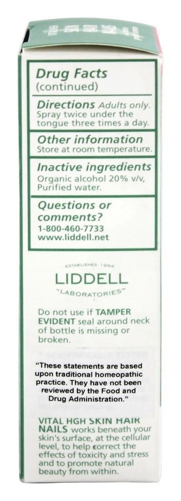 Liddell Laboratories Vital Skin Hair Nails With Human Growth Hormone Liddell Laboratories Vital Skin Hair Nails With Human Growth Hormone