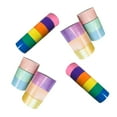 thumbnail image 1 of AMLESO Rubans Adhésifs Colorés pour Aventures DIY Passionnantes 24 Pcs 4.8cm, 1 of 8