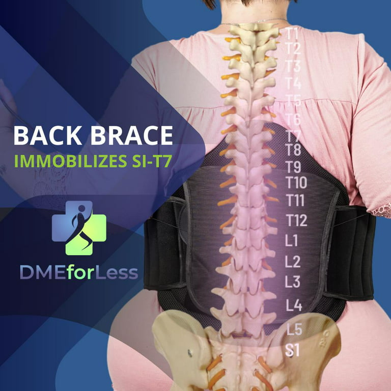 Plus Size Spinal Support LSO Back Brace | Herniated or Bulging Disk, Spinal  Stenosis, DDD, Sciatica