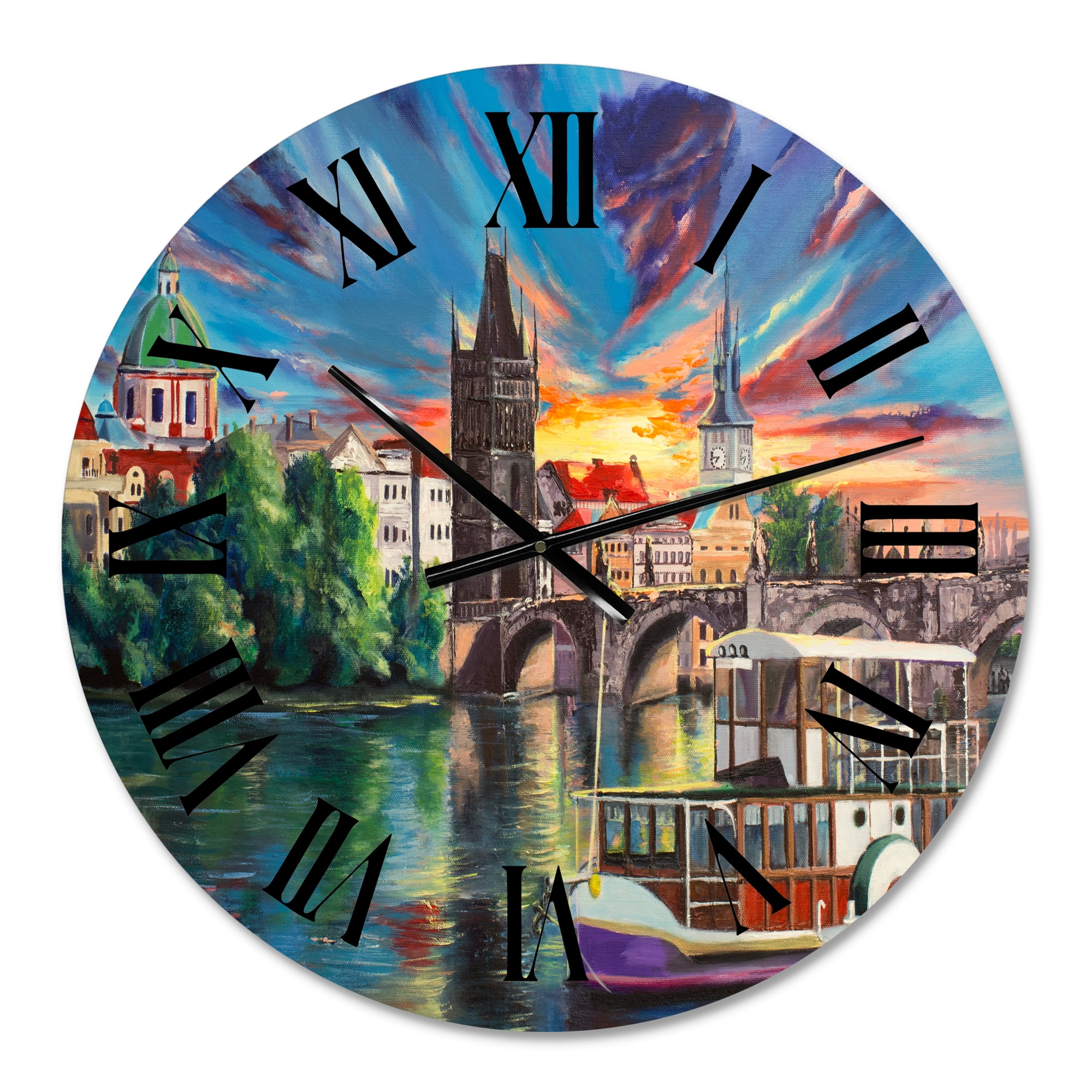 Designart 1 in Quartz Wall Clock