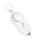 thumbnail image 1 of 1 Llavero 2-en- Power Bank Mini Cargador Impermeable 2000mAh (para Tipo C) Blanco Hugtrwg Para estrenar, 1 of 3