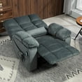 thumbnail image 5 of JUUXO Zero Gravity Lift Recliner Adult, Three Motor Zero Gravity Reciner with Adjustable Seat Height, Chenille, Indoor Recliners with Heated Massage, Navy Blue, 5 of 12