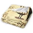 thumbnail image 3 of Happy 50th Wedding Anniversary Throw Blanket Home Decorative Love Blanket for Him Her Regalo Aniversario Couples, 3 of 5
