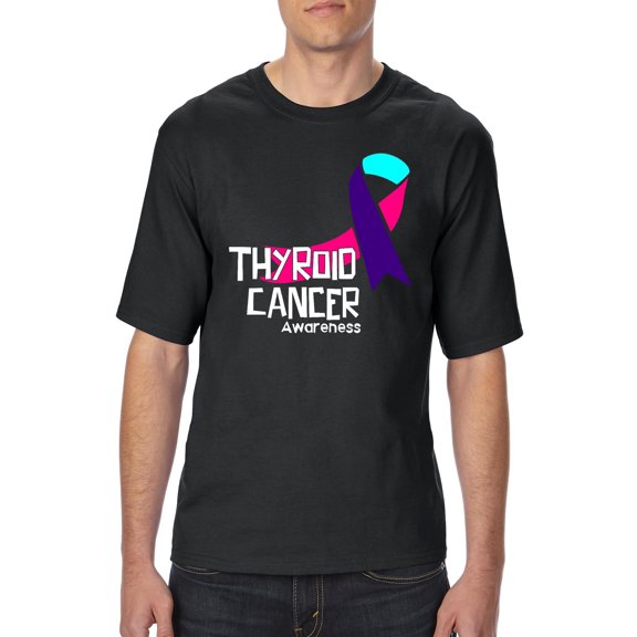 NIB - Big Men's T-Shirt - Thyroid Cancer