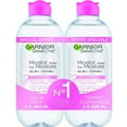 thumbnail image 1 of Garnier SkinActive Micellar Cleansing Water All-in-1 Sensitive Skin 2 X 400 ml, 1 of 1