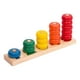 thumbnail image 4 of Wooden Number Block Toy Wooden Stacking Rings, Math Manipulatives Motor Skills Math Counting Bead for Addition, 4 of 5