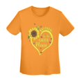thumbnail image 5 of Blessed To Be Called Nana Sunflower Women'S Basic Short Sleeve T-Shirt Orange Large, 5 of 5