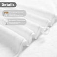 thumbnail image 2 of Smuge 18 pcs Bath Towel Sets, Include 6 Bath Sheet Towels, 6 Hand Towels, 6 Washcloths, Soft Microfiber Highly Absorbent Shower Towel for Bathroom Gym Spa(White), 2 of 7