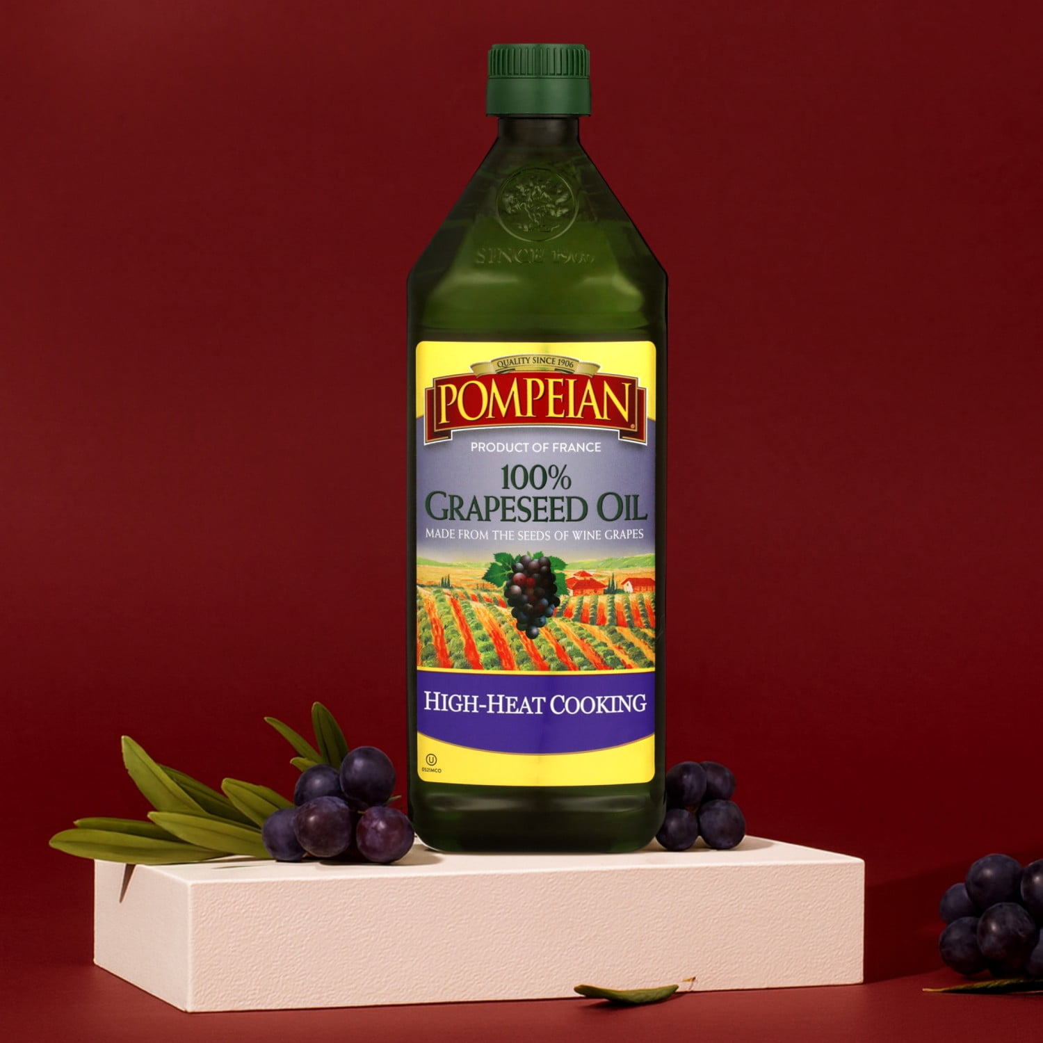 Pompeian Grapeseed Oil - 24 fl oz