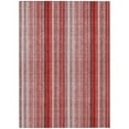 thumbnail image 2 of Addison Rugs Chantille Indoor/Outdoor Transitional Stripes Red Washable Rectangle Rug, 8' x 10', 2 of 6