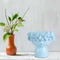 thumbnail image 4 of JeashCHAT Flower Wreath Girl Vase Crown Storage Box Doll Head Planter Nursery Decor, 4 of 5