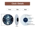 thumbnail image 2 of Moon Forest Wall Clock Battery Operated 14 Inch Silent Non-Ticking Wall Clocks Modern Decorative Round Clock for Kitchen Bedroom Living Room Office, 2 of 7