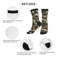 thumbnail image 5 of Athletic Socks Atr Camouflage Pattern Sport Running Calf Socks Crew Socks for Men Women, 5 of 7