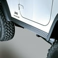 thumbnail image 2 of Fits 1997-2006 Jeep Wrangler TJ Rugged Ridge Rocker Panel Molding 11650.05 Body Armor Rocker Side Panel Kit; 2 Piece; Black; Thermoplastic; 3 Inch Height, 2 of 5