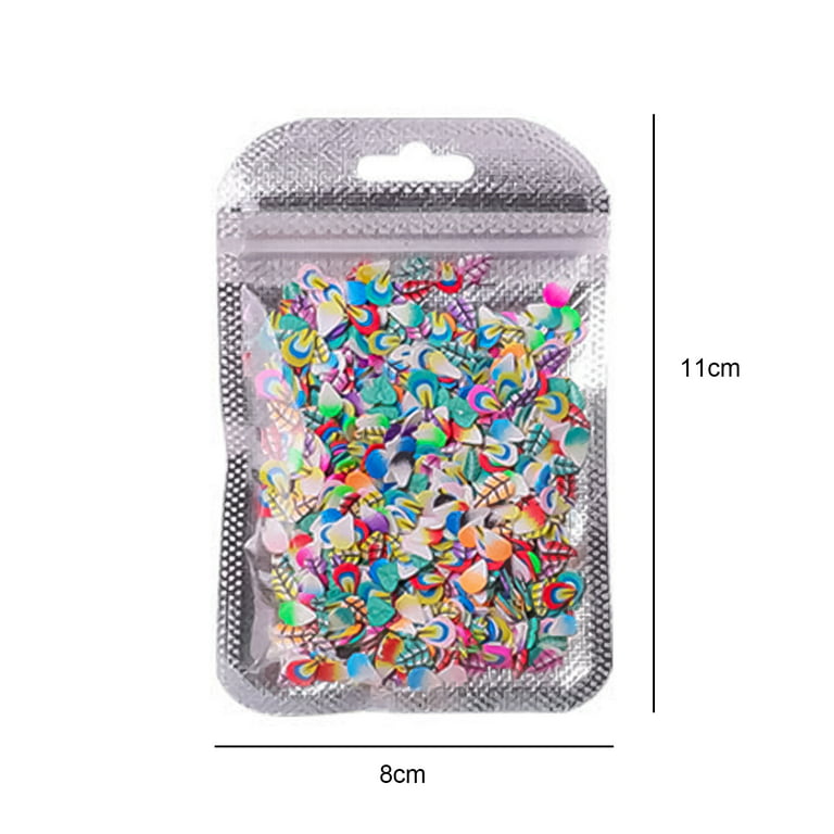 1kg 10mm Slices Slide Charms for Slime Supplies Kit Fluffy Slime Fruit  Polymer Clear Slime Accessories Putty Clay Nail Art