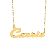 Personalized Script Name Necklace