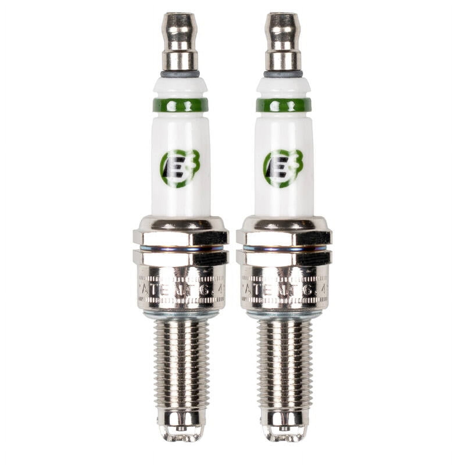 E3 Gasket Seat Powersport Spark Plug DiamondFire 10mm .75" For POL UTV - 2 PACK