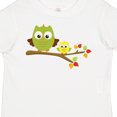 thumbnail image 4 of Inktastic Two Cute Owls on a Branch Boys or Girls Toddler T-Shirt, 4 of 5