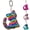 Multicolor, variant on Cute Reflective Sequin Cat Hanging Pandant Keychain Keyring Key Holder Gift