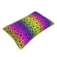 thumbnail image 3 of Bixox Animal Paw Rainbow Printed Pillow Protector,Super Soft Ideal for Home,Guests,Rentals - 16"x24", 3 of 8