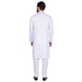 thumbnail image 3 of Maple Clothing Men's Cotton Indian Kurta Pajama Set Party Wear (Off-White, L), 3 of 5