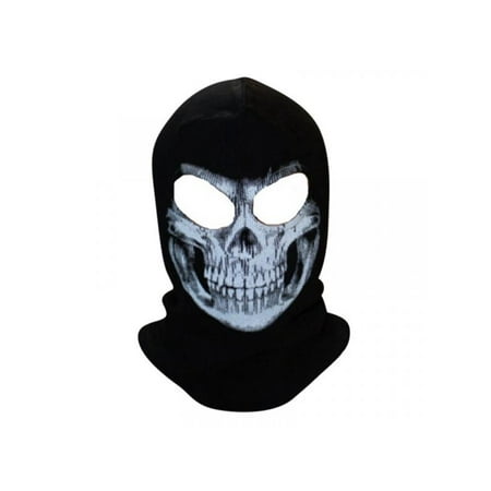 Topumt Halloween 3D Printed Skull Mask Grim Reaper Cosplay Party