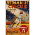 thumbnail image 2 of Vintage Apple Collection 14x18 Gold Ornate Wood Framed with Double Matting Museum Art Print Titled - Bertram Mills Circus, 2 of 4