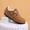 Brown, variant on Cork Boot Clog with wool warm for Women and Men Cow Suede Leather Uppers Long-Lasting Wear for outdoor