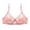 Pink, variant on Women's Double Lace Plus Size Bra White 95D