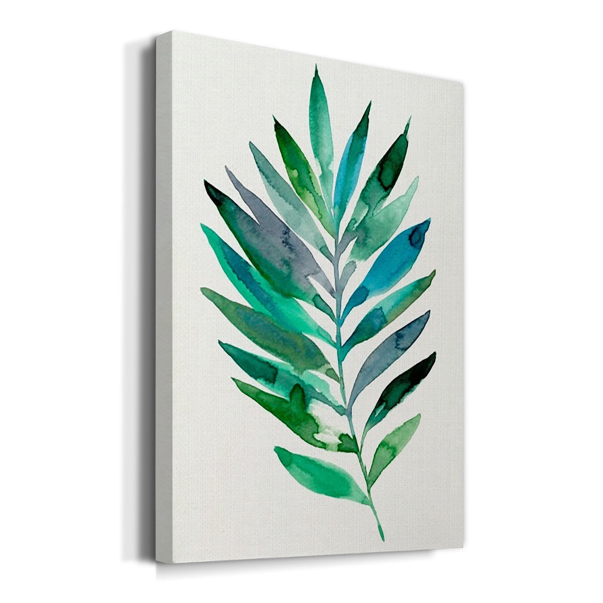 Palm Frond Flow III Premium Gallery Wrapped Canvas - Ready to Hang