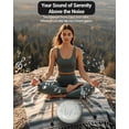thumbnail image 5 of Steel Tongue Drum Pearl White 6 Inches 8 Notes B Major Meditation Yoga Percussion Instrument, 5 of 7