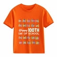 thumbnail image 7 of YUEHUA Toddler 100 Days of School Shirt Kids for Boys Girls 100th Day of School T-Shirt Short Sleeve Tops Tee, 7 of 7