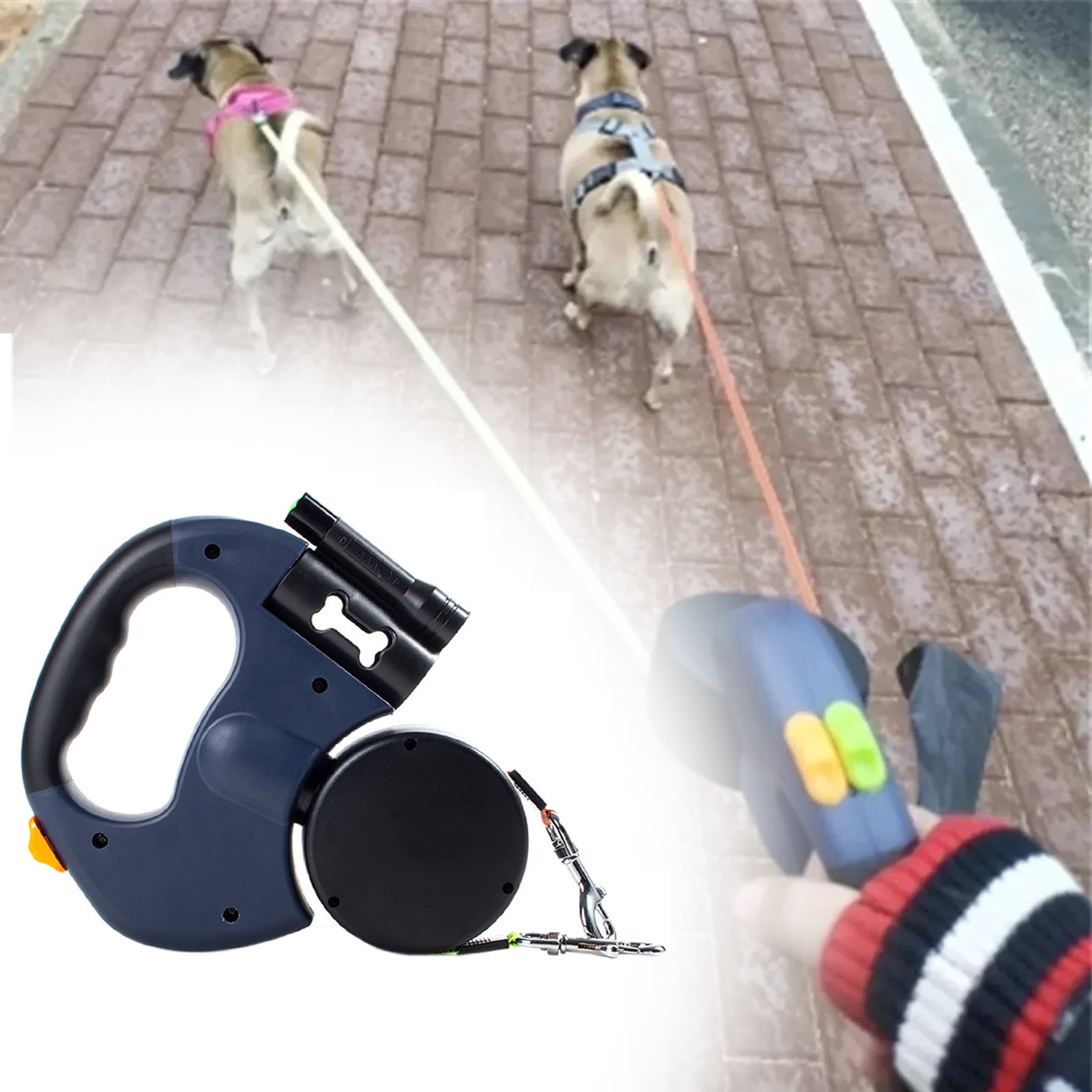 How Do You Walk With 2 Dogs