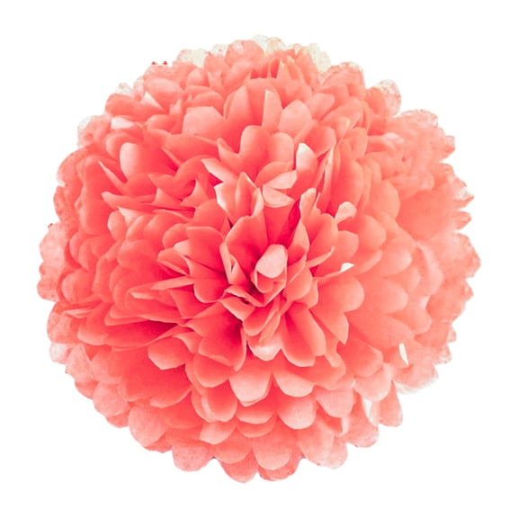 Advancent Juego de 1 Uds. De papel rojo de 7,8 pulgadas para fiesta de cumpleaños, bolas de flores, pompón de papel, decoraciones de flores de Kits de decoración para fiestas Rojo 10 pulgadas