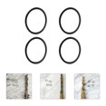 thumbnail image 1 of HAMPPLIES 15Ud Anillos De Goma Para Corrección De Sonido En Con Material Resistente Negro, 1 of 8