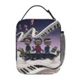 thumbnail image 3 of AJR Music Band Portable Lunch Bags Tote Shoulder Bag Insulated Lunch Boxes Picnic Beach Work, 3 of 9