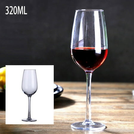 

Plastic transparent Unbreakable silicone plastic wine glass cups Bar Home goblet